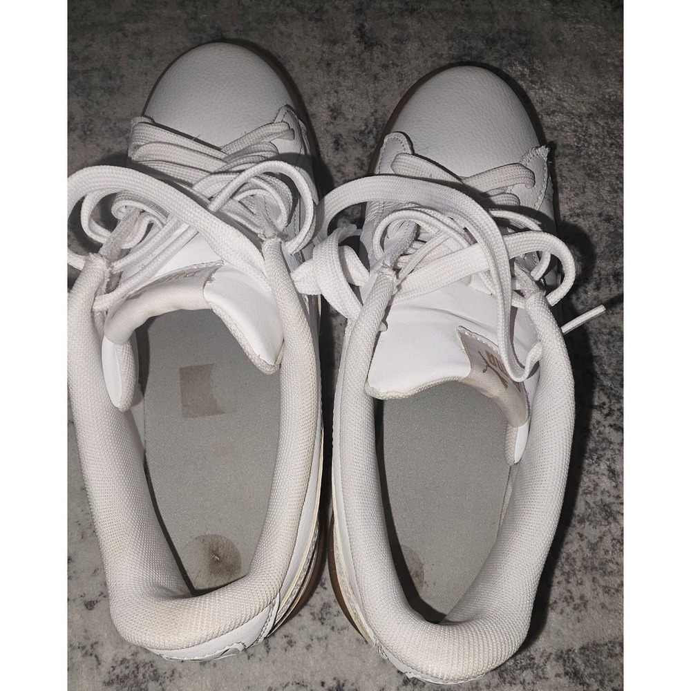 Puma Smash v2 L White Gum Sole Womens Sneakers 383115-21 Size 8.5‎ - Picture 2 of 6